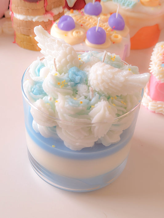 Kawaii 17oz Blue Anime Wings Scented Candle